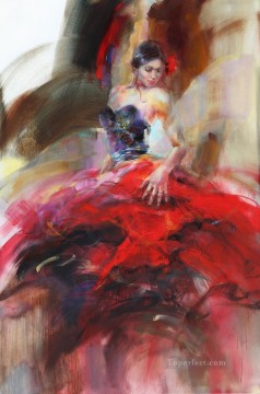 Scarlet Salsa AR Impressionist Oil Paintings